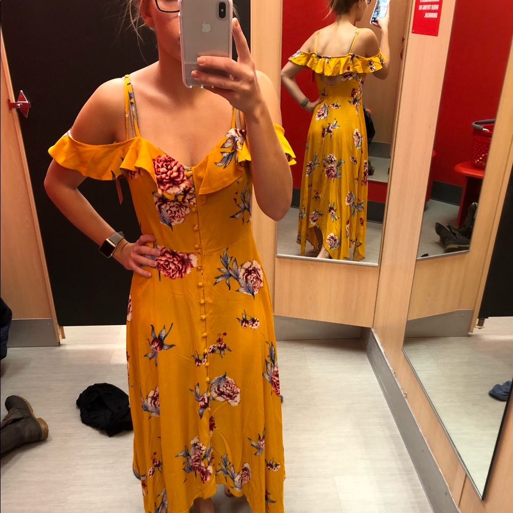NWT Floral Maxi Dress